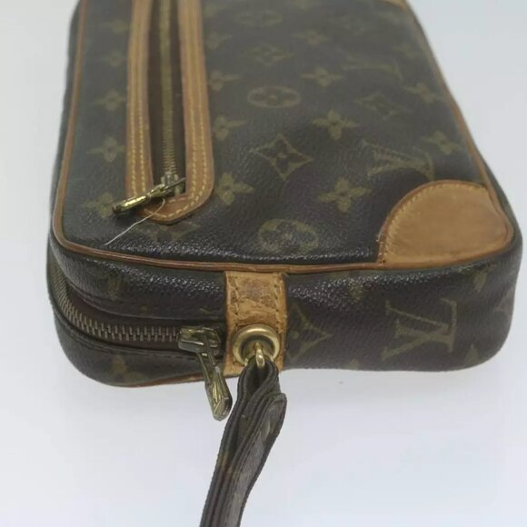 LOUIS VUITTON Monogram Marly Dragonne GM Clutch Bag - Picture 2 of 7